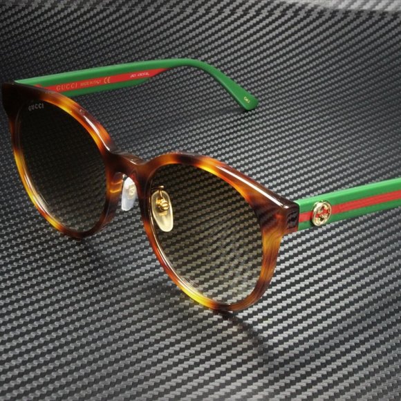 Gucci Accessories - Gucci Round Havana 55mm Sunglasses